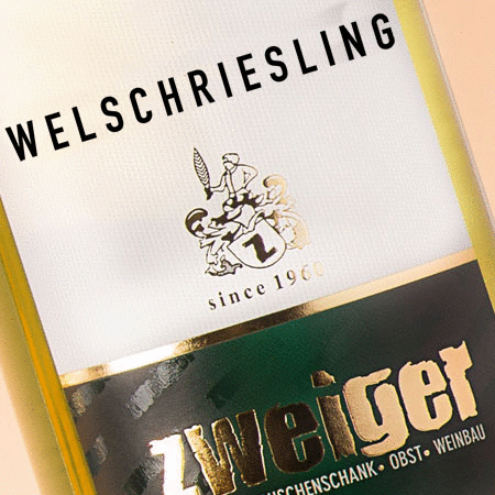 Zweiger Destillerie Welschriesling