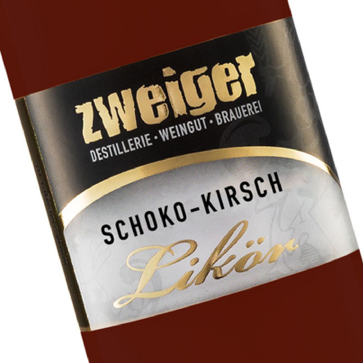 Schoko-Kirsch Cremelikör Zweiger Destillerie